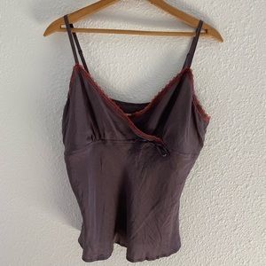 Y2K purple tank top